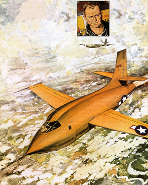 Chuck Yeager travelling faster than sound