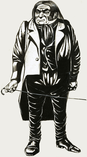 Whackford Squeers, who ran an appalling school in Charles Dickens' Nicholas Nickleby