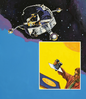 Space satellite