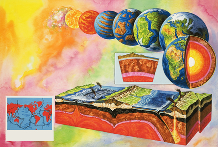 How the Earth formed out of cosmic dust