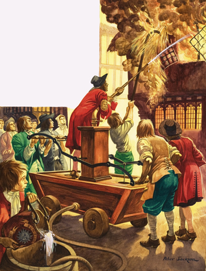 The Wonderful Story of Britain: The First Fire Engines