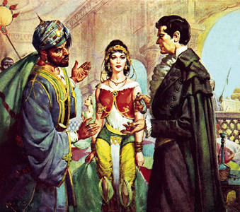 The Count of Monte Cristo and Haidee