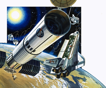 Unidentified space shuttle scene