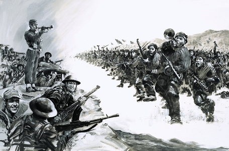 Lieutenant-Colonel Carne was ordered to hold a vital road against the Chinese during the Korean War