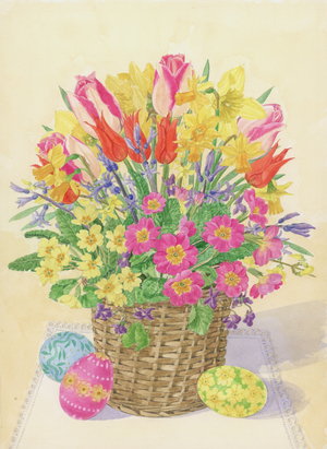 Easter Basket, 1996 (w/c on paper)