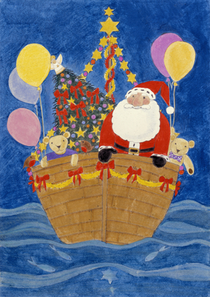 Santa's Boat