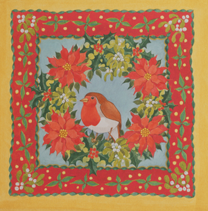 Robin (gouache on paper)