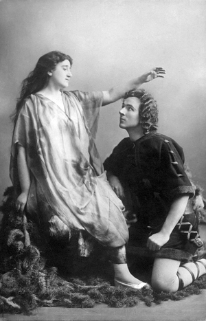 Melanie Kurt, Austrian soprano & Paul Hansen Danish tenor in Parsifal