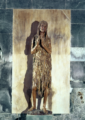 Mary Magdalene, c.1455 (polychrome & gilded wood)