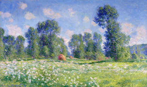 Effect of Spring, Giverny, 1890 (oil on canvas)