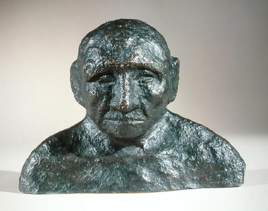Head of a Man, 1905 (bronze)