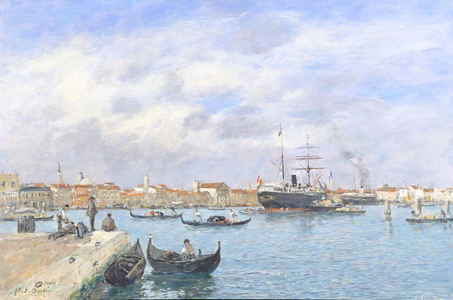 View of Venice, 1895 (oil on canvas)
