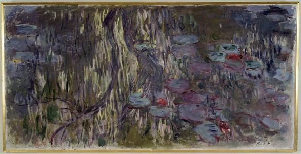 Waterlilies (oil on canvas)