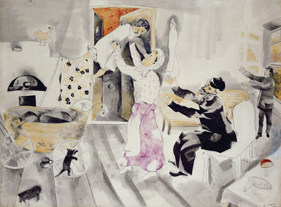 The visit to the grandparents or the bath or the child, 1915