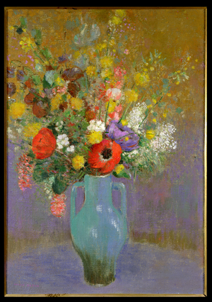 Bouquet of Wild Flowers, c.1900 (oil on canvas)