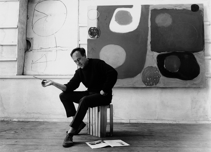 Patrick Heron, 1963 (b/w photo)