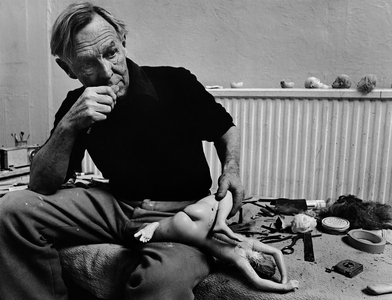 Reg Butler, 1977 (b/w photo)