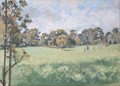 Early Autumn, 2008 (oil on canvas)