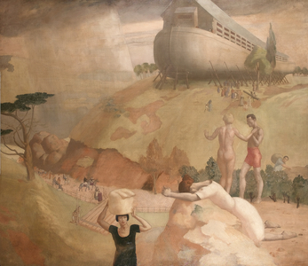 The Deluge, 1920 (oil on canvas) (for detail see 244455)