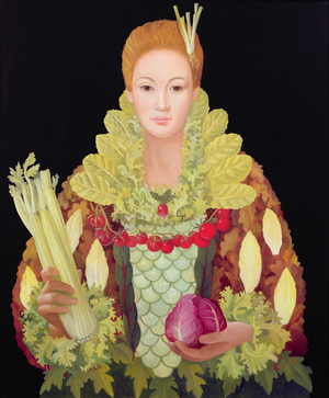 Salad Dressing, 2007 (oil on canvas)