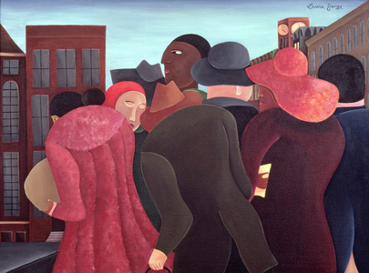 5:00, 1999 (acrylic on canvas)