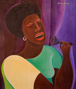 Soul Singer, 1998 (acrylic on canvas)