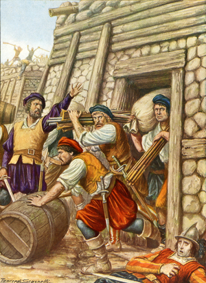 The revolt of Francesco Roldan