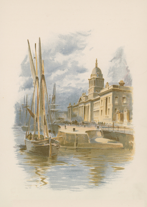 Dublin Custom House and Quay