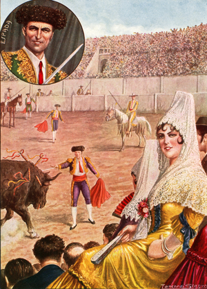 Spanish bullfight