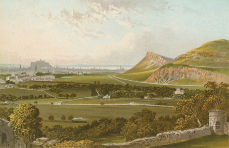Edinburgh from Craigmillar Castle