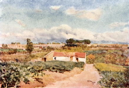 A Tract of the Claudian Aqueduct outside the City
