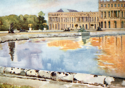 The North Wing of the Palace, from the Parterre D'Eau, Versailles