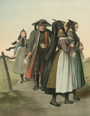 German costume, Hannover, Amt Gifhorn
