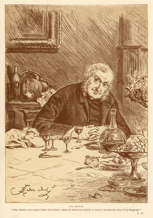 The Rector, 1883 (litho)
