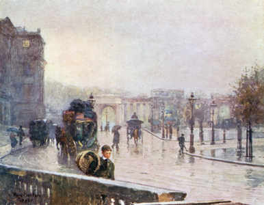 Hyde Park Corner: Wet Day