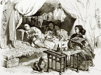 Opium smokers