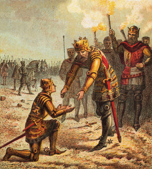 The Black Prince at Crecy