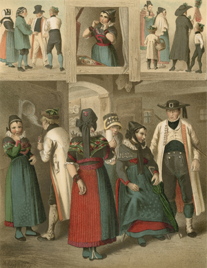 German costume, Westphalen