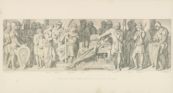Harold's Oath of Fidelity to William, Sworn over the Concealed Relics of the Saints