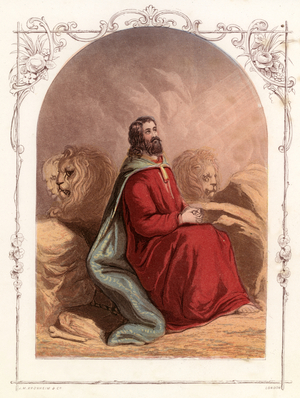 Daniel in the lions den