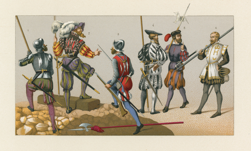 France XVIth Cent Costume