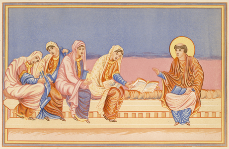St Jerome reading to Eusachia and Paula