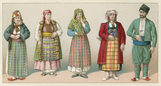 European Turkey Costume