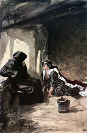 She Raised her Head Slowly, and Peered at him through her Mask