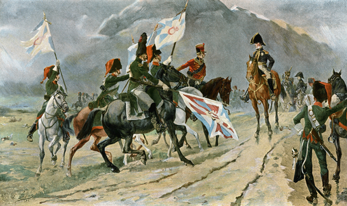 The Capture of Five Portuguese Standards