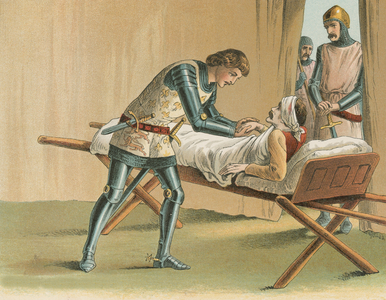 The Black Prince and Lord James Audley