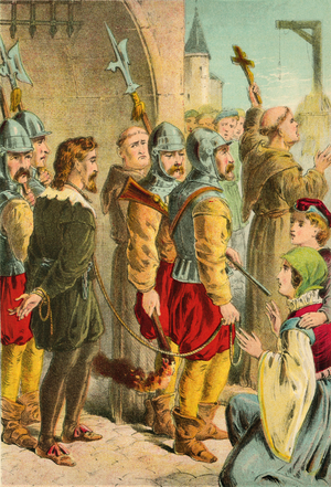 George Wishart led to execution