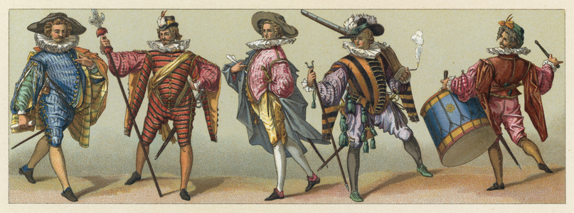 France XVIth Cent Costume