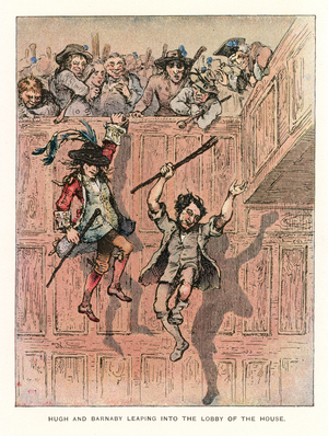 Illustration for Barnaby Rudge.