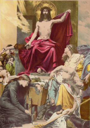 The World's Sorrows Laid at Jesus' Feet